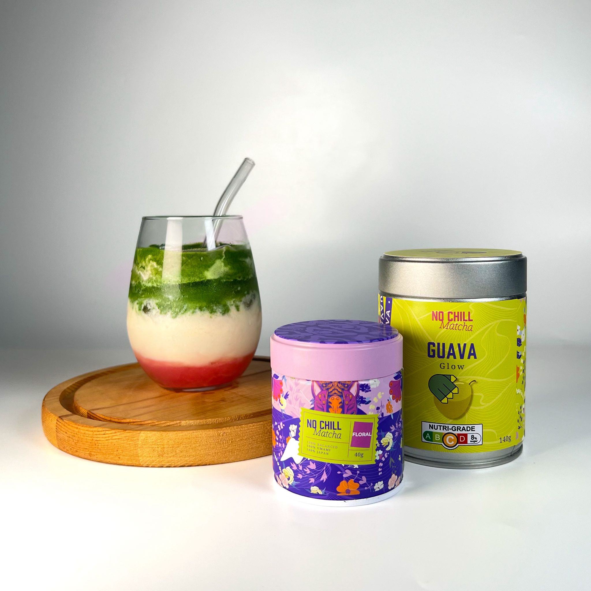 Guava Glow | Guava Matcha Latte