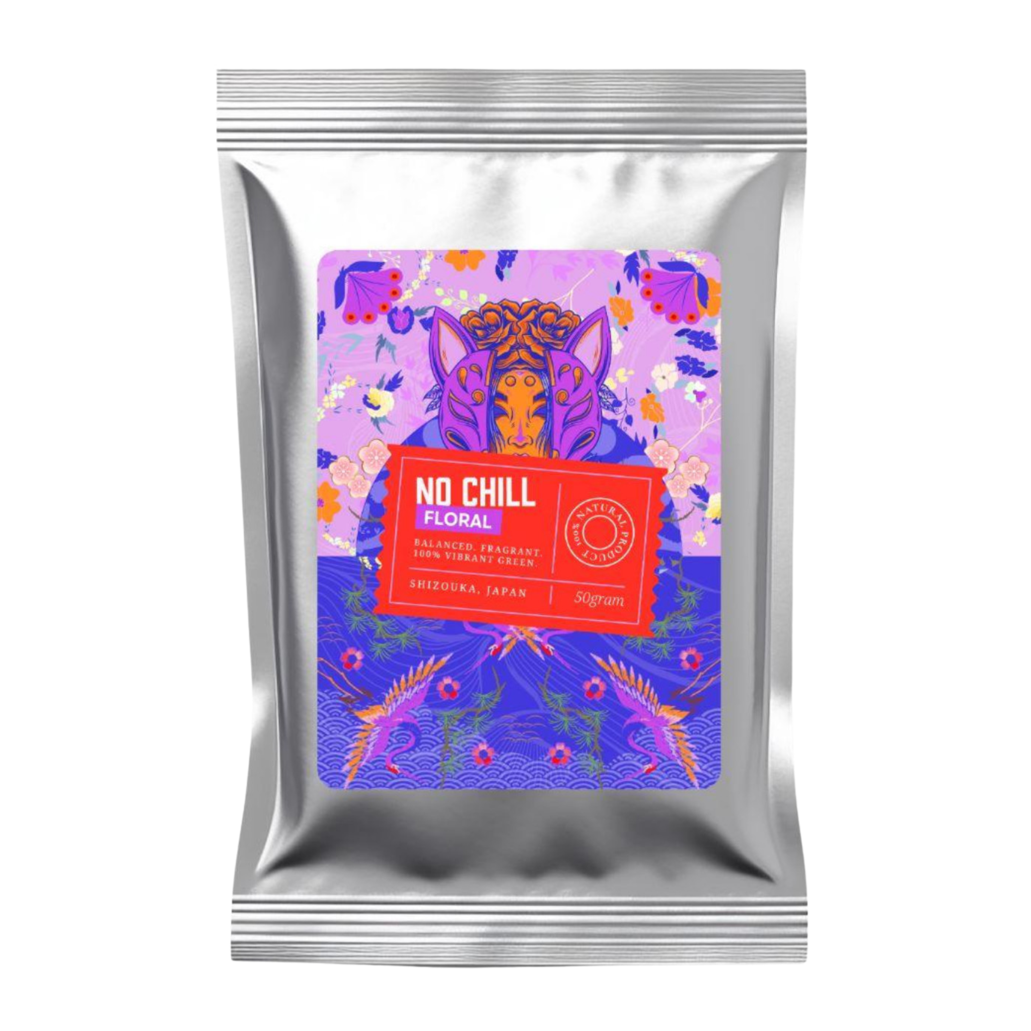 No Chill Matcha Floral