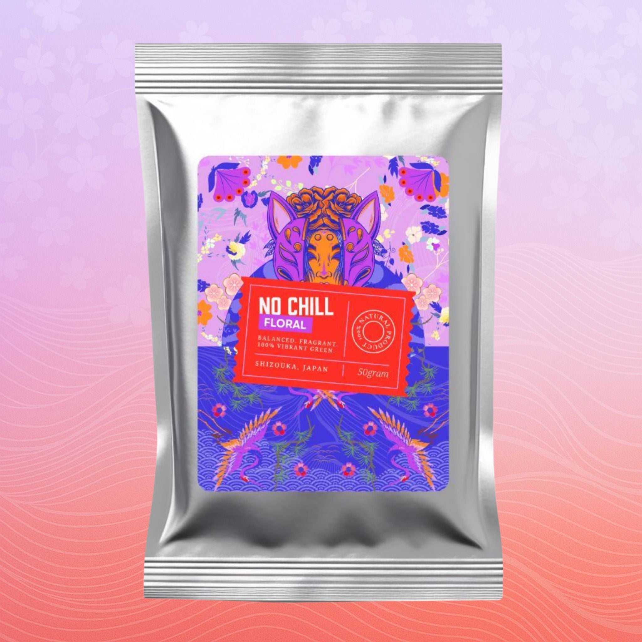 No Chill Matcha Floral