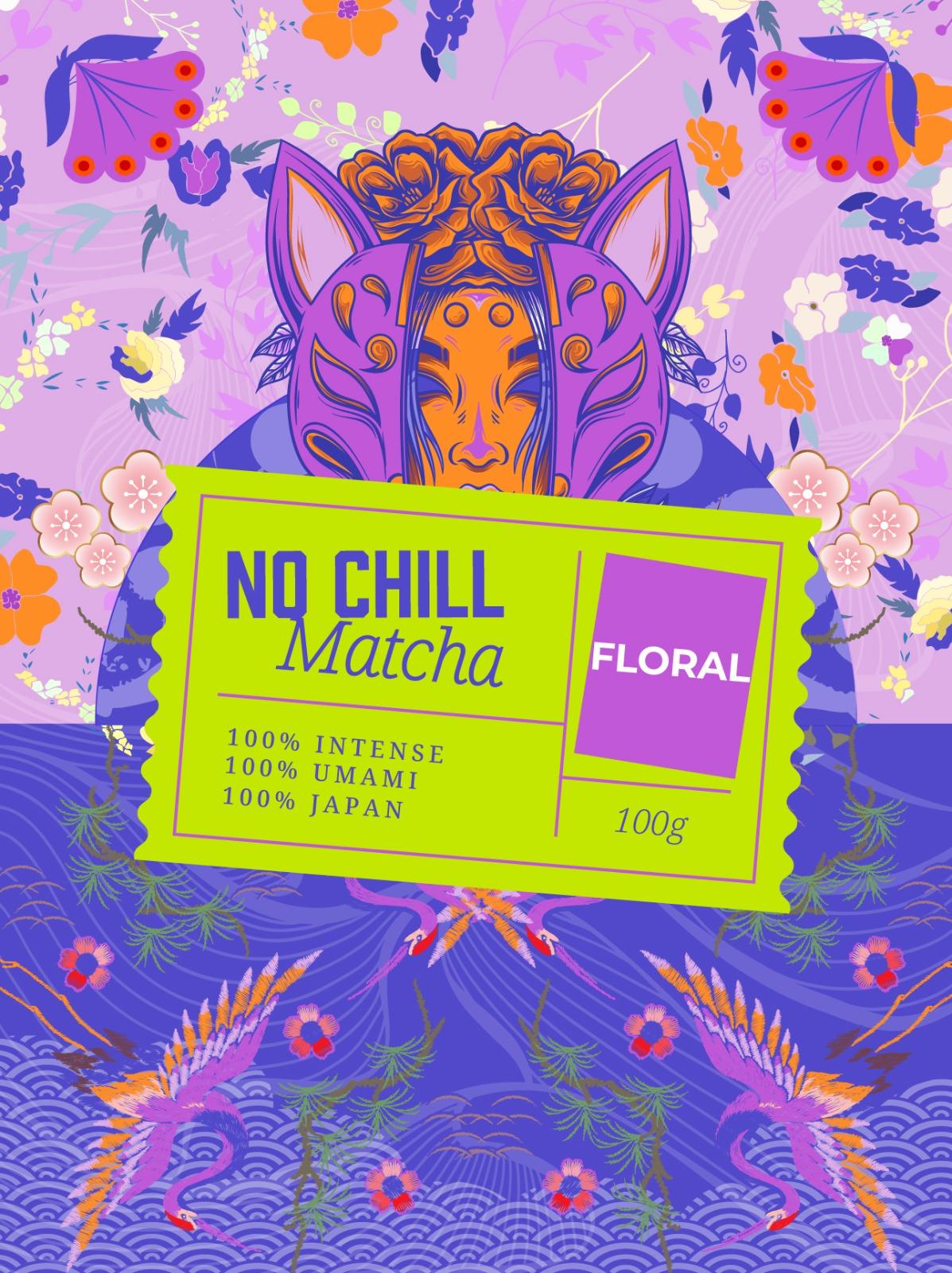 No Chill Matcha Floral